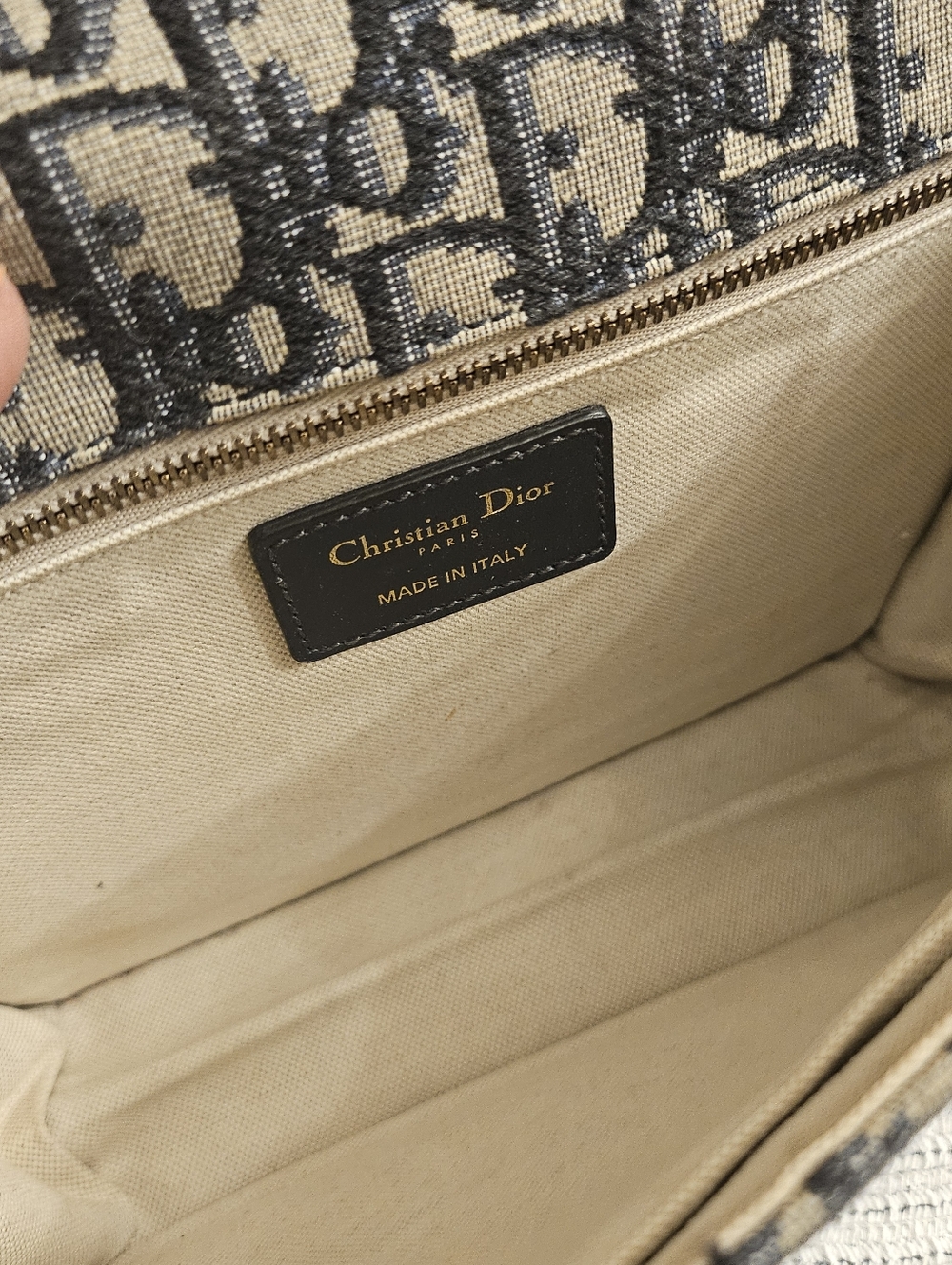 Christian Dior DiorAddict Oblique Jacquard Flap Bag – Gold Hardware - Picture 13 of 16